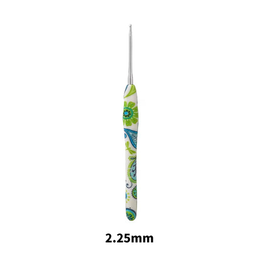 New Aluminum Crochet Hooks Cashew Flower Crochet Needles Ergonomic Crochet Kit for Beginners and Knitting Crocheting Yarn Gift