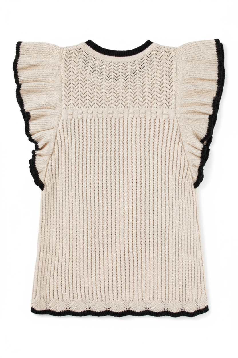 Débardeur en crochet – Style bohème chic d’été