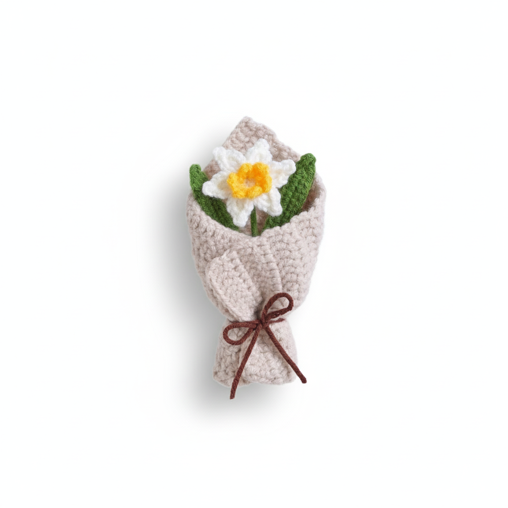 Lot de patrons crochet fleurs – Marguerite, tulipe, tournesol