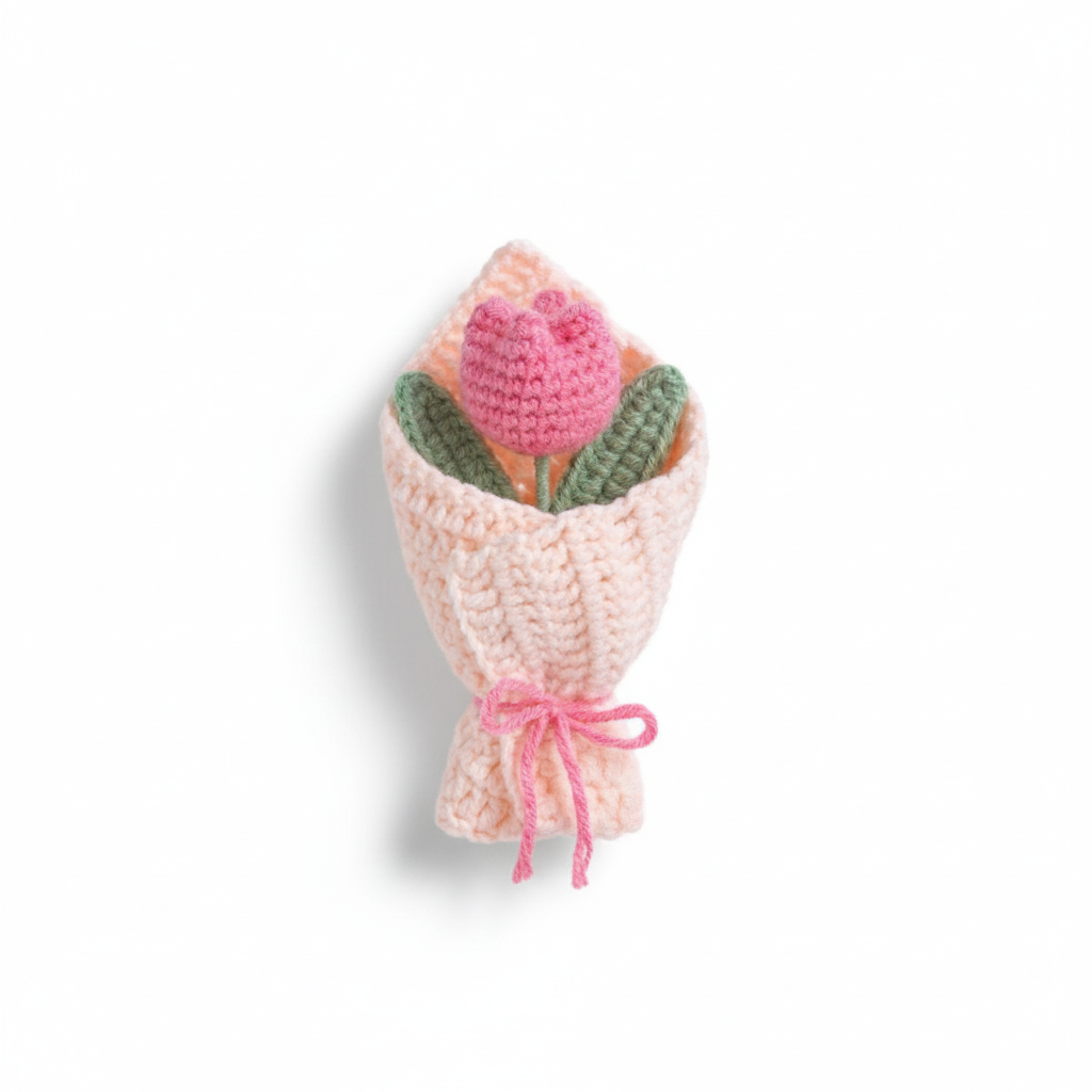 Lot de patrons crochet fleurs – Marguerite, tulipe, tournesol