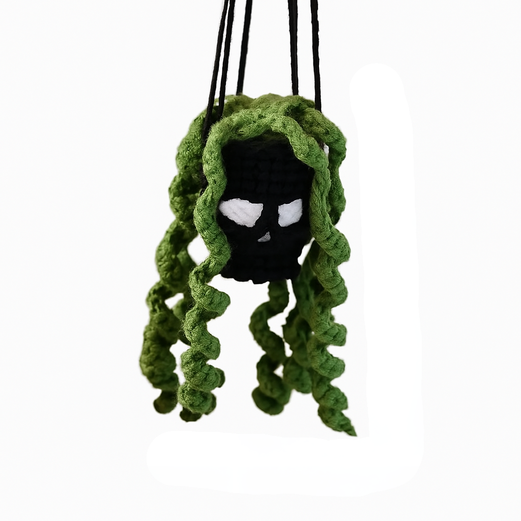Succulentes en crochet – Déco gothique & Halloween artisanale
