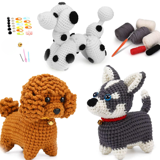 Kit de crochet chien pour débutants