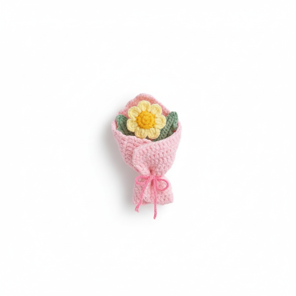 Lot de patrons crochet fleurs – Marguerite, tulipe, tournesol