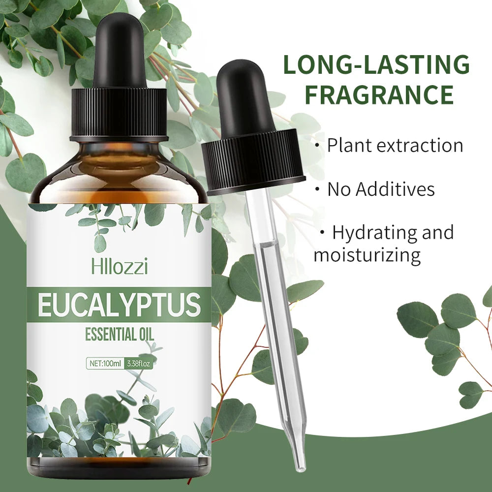 Eucalyptus Essential Oil for Face & Body – Moisturizing & Nourishing Skin Care Oil