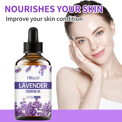 100% Pure Lavender Essential Oil – Natural Body, Face & Skin Care Oil