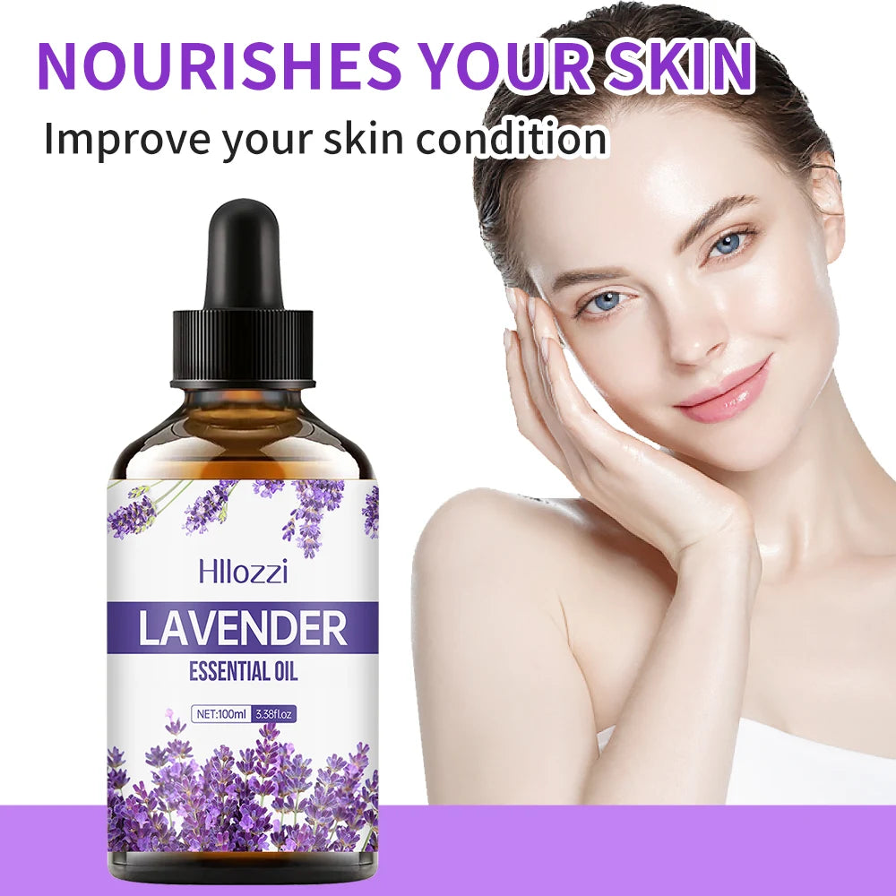 100% Pure Lavender Essential Oil – Natural Body, Face & Skin Care Oil