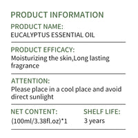 Eucalyptus Essential Oil for Face & Body – Moisturizing & Nourishing Skin Care Oil