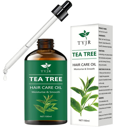 Tea Tree Essential Oil – Natural Skin Care & Relaxing Massage Oil for Hair